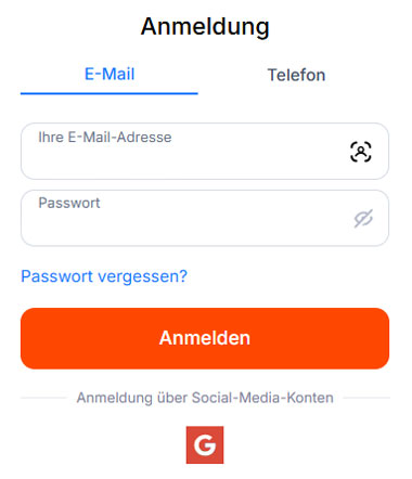 Wie erstelle ich mein Konto?